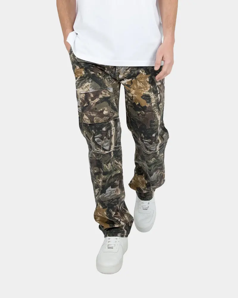 Mnml V266 Camo Ii Baggy Denim Pants Camo 1
