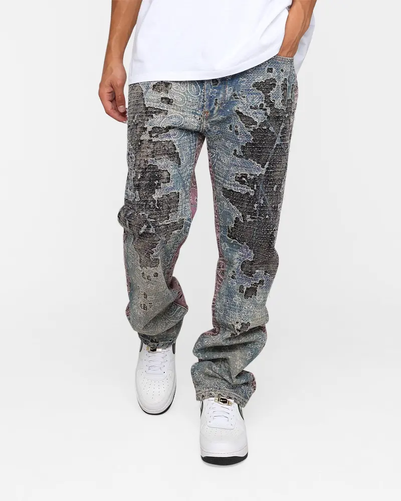 Mnml V488 Boro Denim Jeans Multi 1