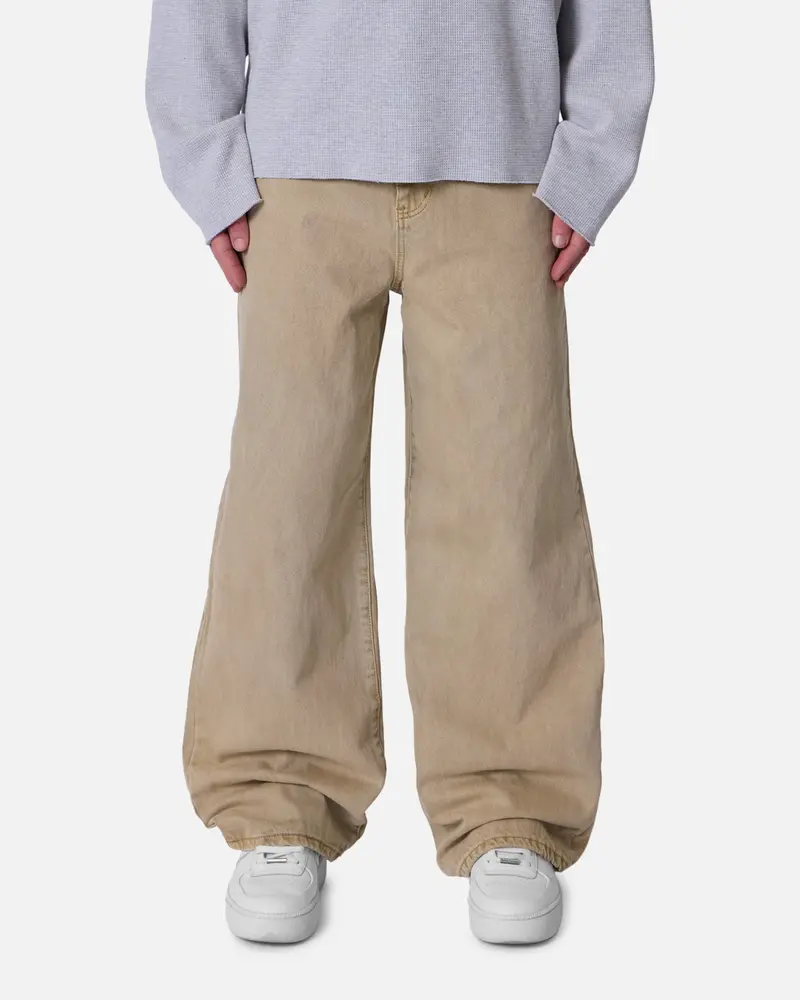 Mnml V733 All Washed Up Denim Jeans Tan 1