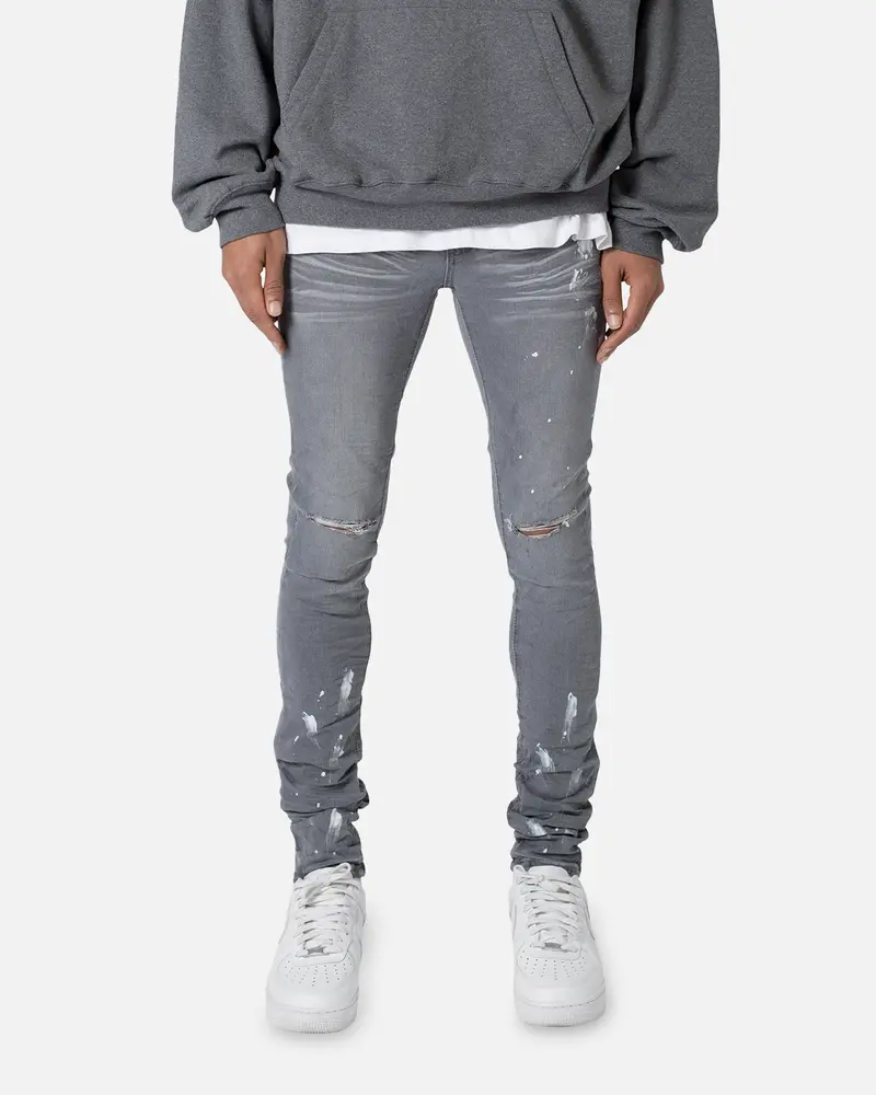 Mnml X504 Skinny Denim Jeans Grey 1