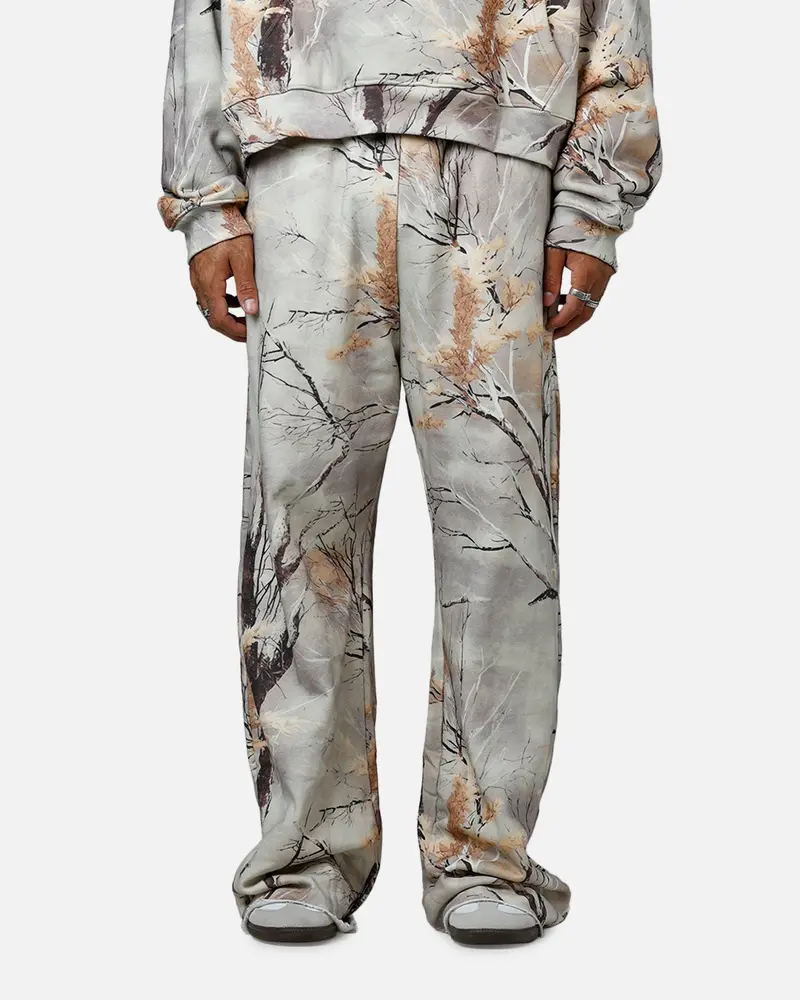 Mnml Yoked Backed Sweatpants Snow Camo 1