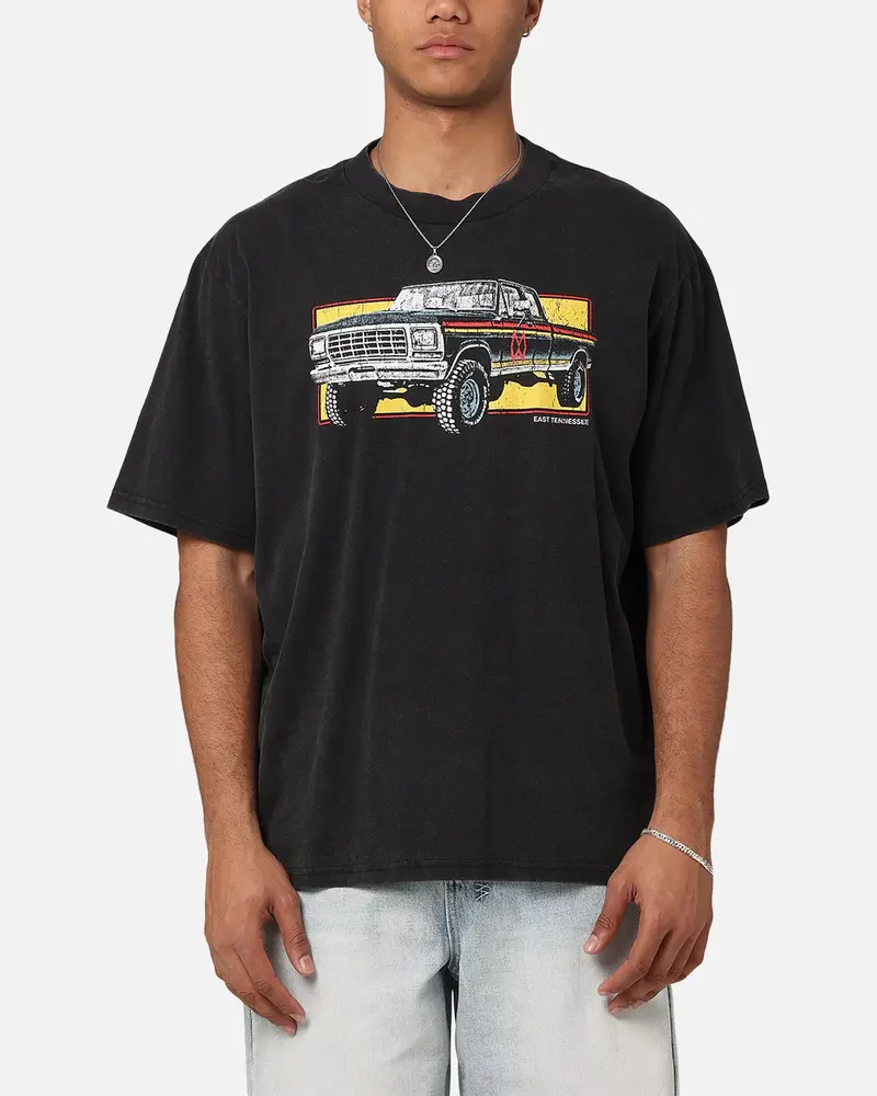 Morgan Wallen Truck T-Shirt Washed Black 1