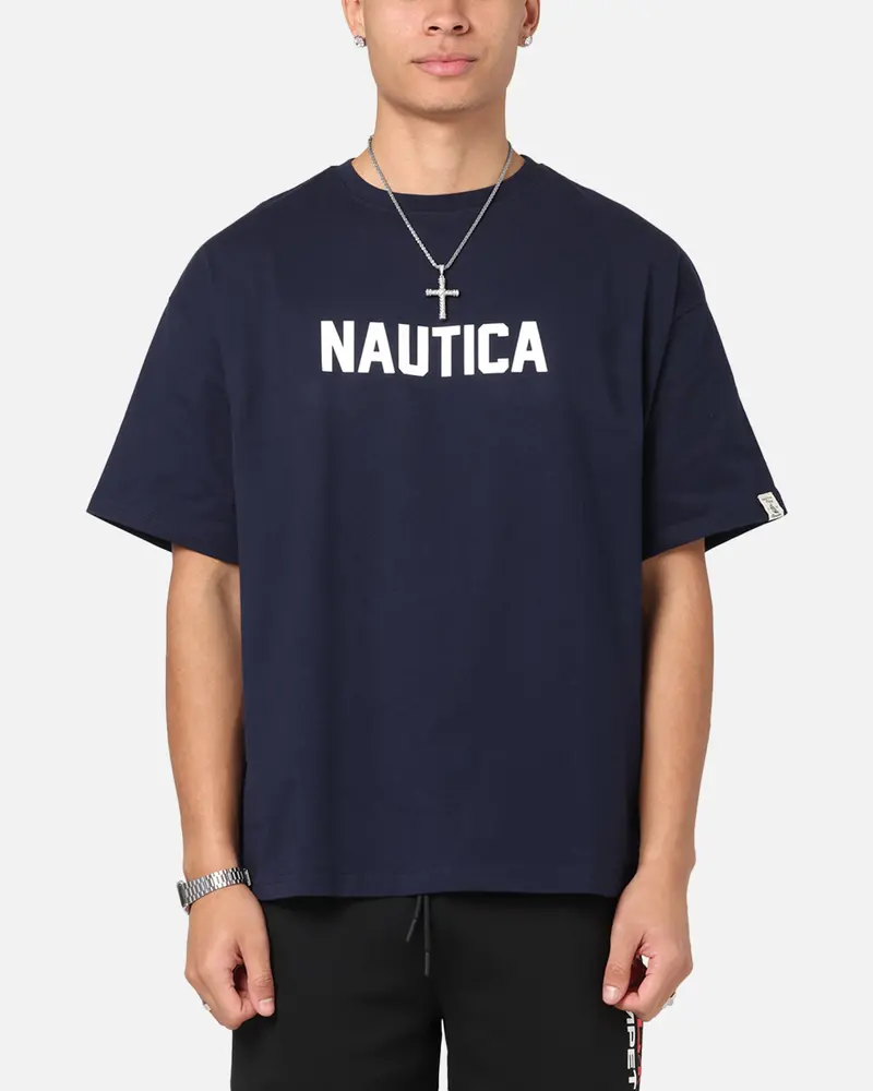 Nautica Basic Logo T-Shirt Navy 1