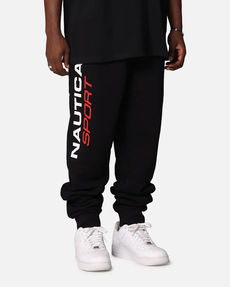 Nautica Bisbee Jog Track Pants Black 1