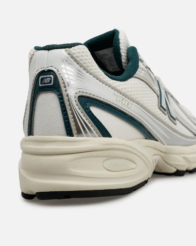 New Balance 740 Silver/Green 10