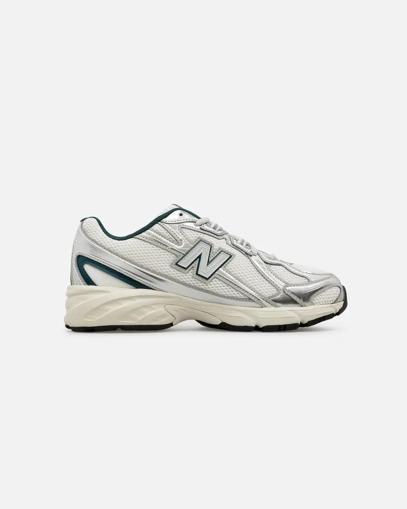 New Balance 740 Silver/Green 2