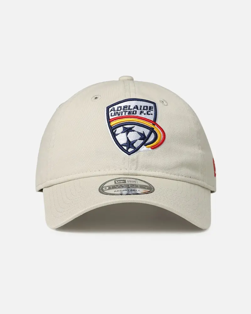 New Era Adelaide United 'A-League Season Kick Off' 9Twenty Strapback Medium Beige 1