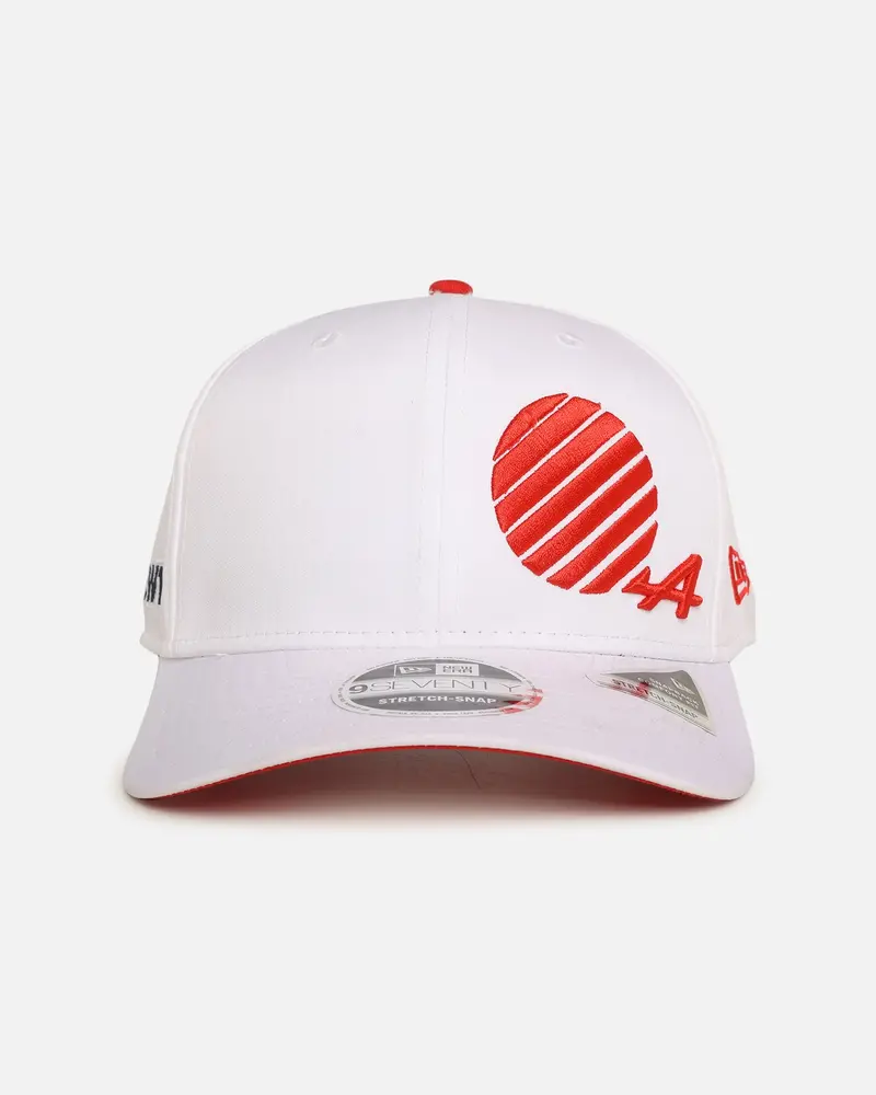 New Era Alpine F1 Team Japan 9Forty A-Frame Snapback White 1