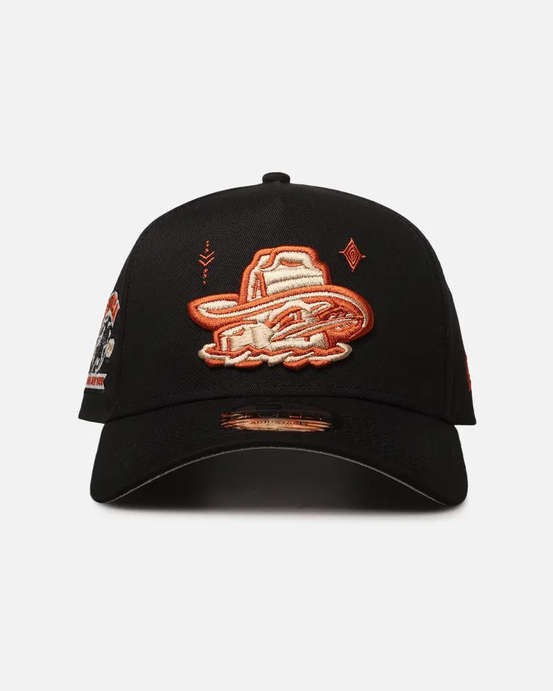 New Era Amarillo Sod Poodles 'Sunset Trails 2.0' 9Forty A-Frame Snapback Black 1