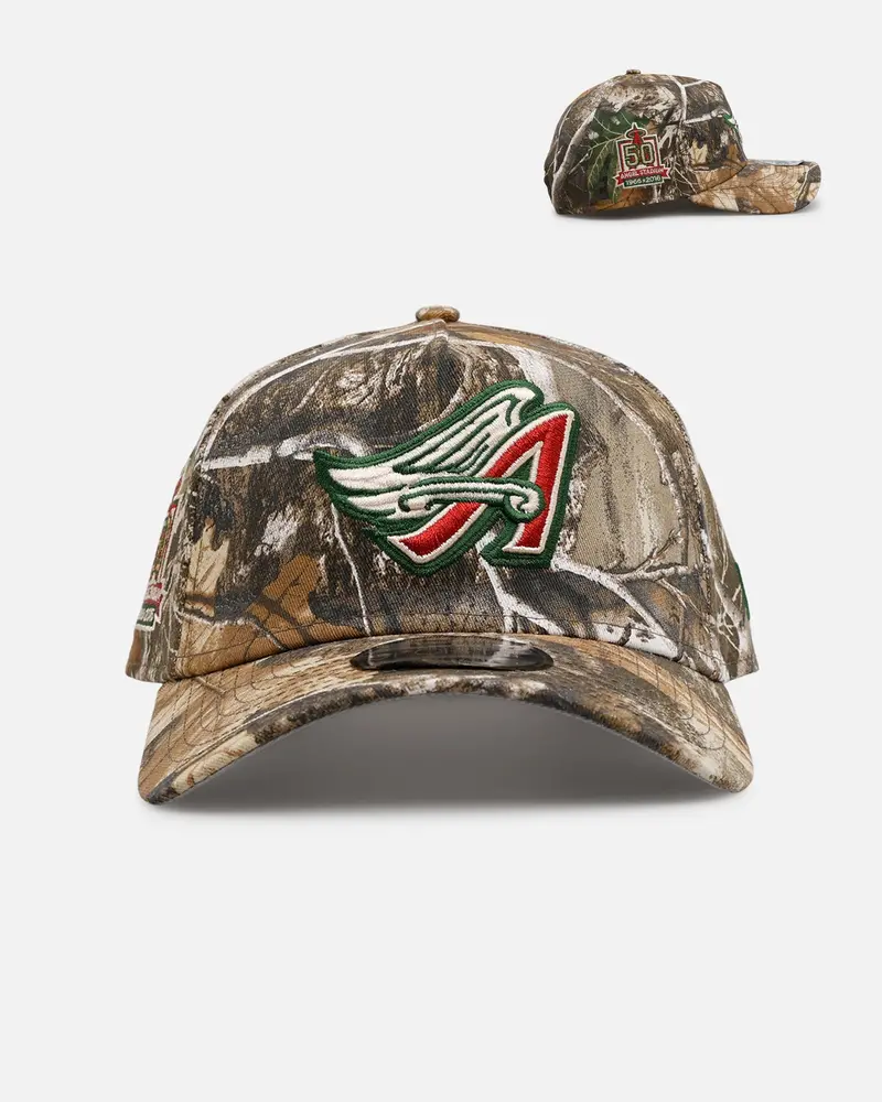 New Era Anaheim Angels 'Great Outdoors' 9Forty A-Frame Snapback Camo 1