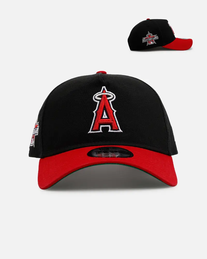 New Era Anaheim Angels 'Pigment Dye Two Tone' 9Forty A-Frame Snapback Black/Official Team Color 1