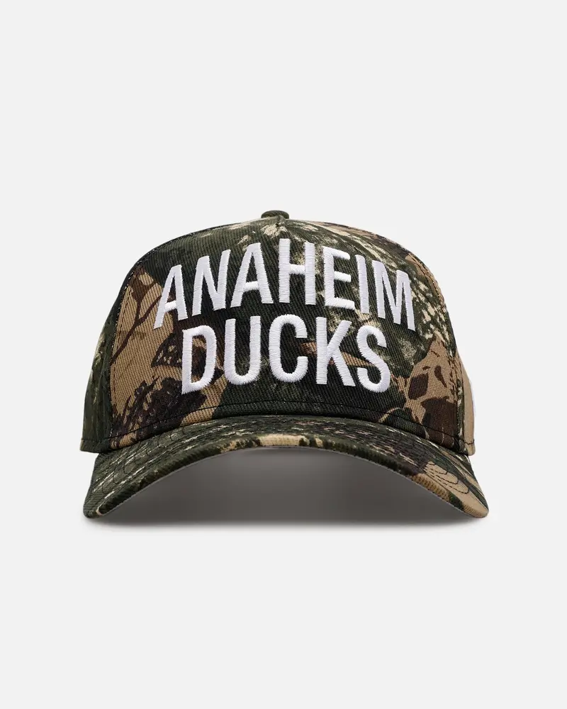 New Era Anaheim Ducks 'Bold' 9Forty A-Frame Strapback Camo 1