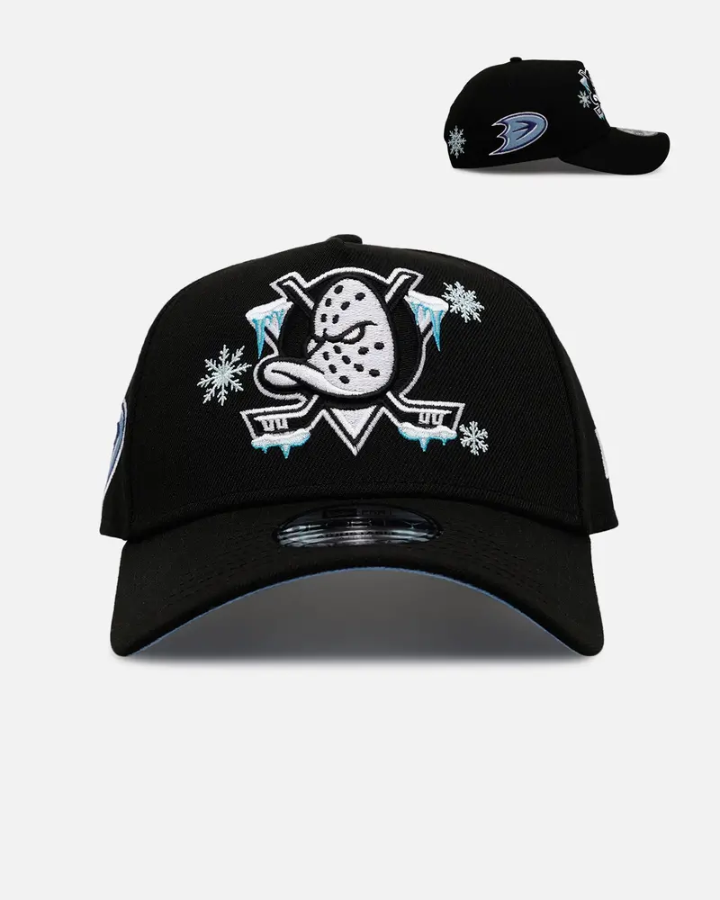 New Era Anaheim Ducks 'Cold As Ice' 9Forty A-Frame Snapback Black 1