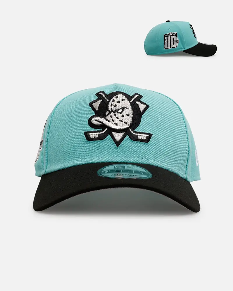 New Era Anaheim Ducks 'Diamonds Are Forever' 9Forty A-Frame Snapback Mint 1