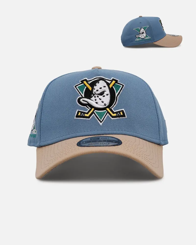 New Era Anaheim Ducks 'Easy Breezy' 9Forty A-Frame Snapback Blue/Tan 1