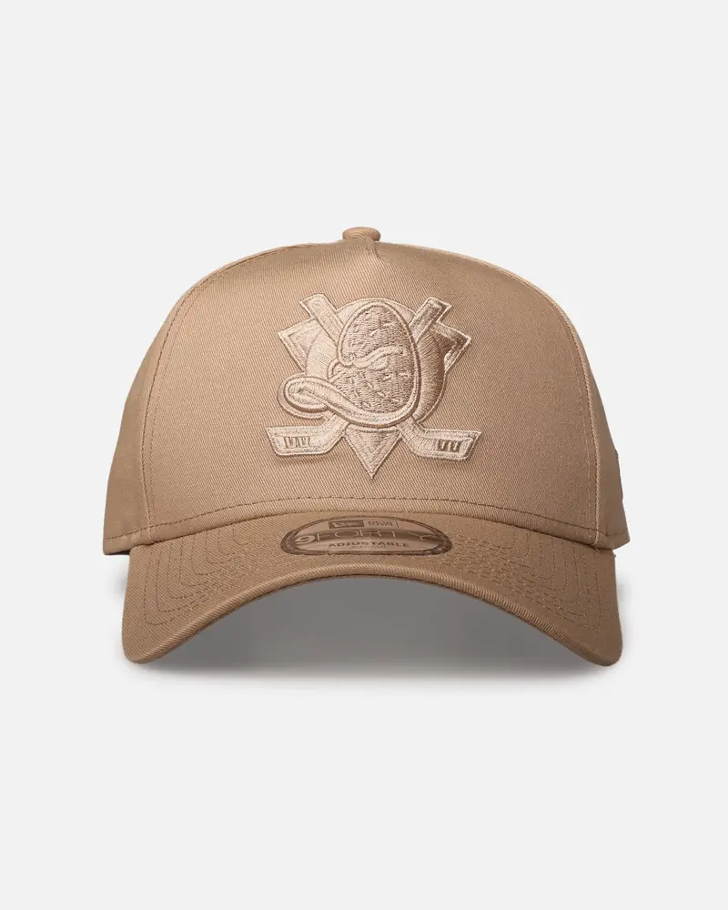 New Era Anaheim Ducks 'Tonal Camel' 9Forty A-Frame Snapback Camel 1