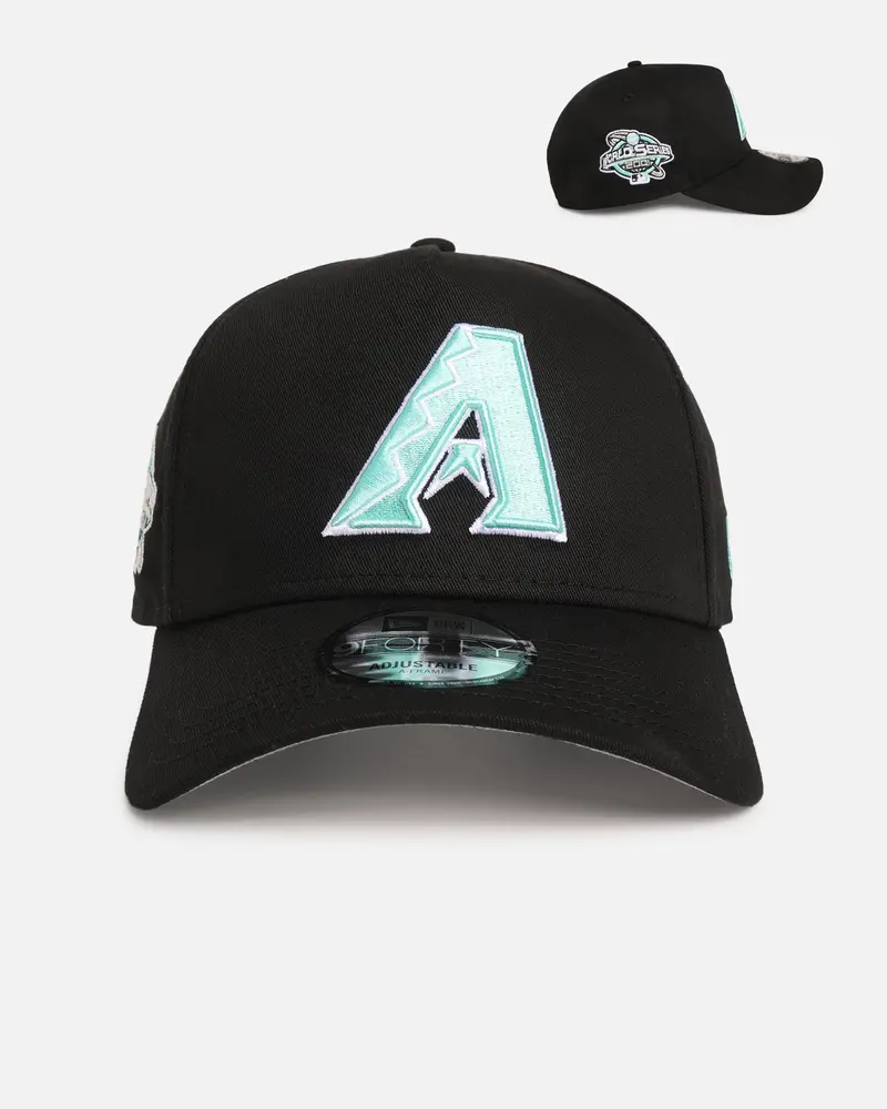 New Era Arizona Diamondbacks 'Black Aqua' 9Forty A-Frame Snapback Black/Aqua 1