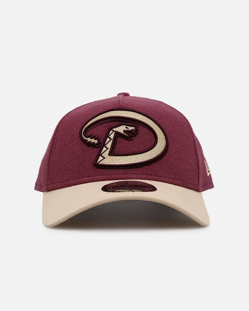 New Era Arizona Diamondbacks 'Moleskin' 9Forty A-Frame Snapback Maroon 1