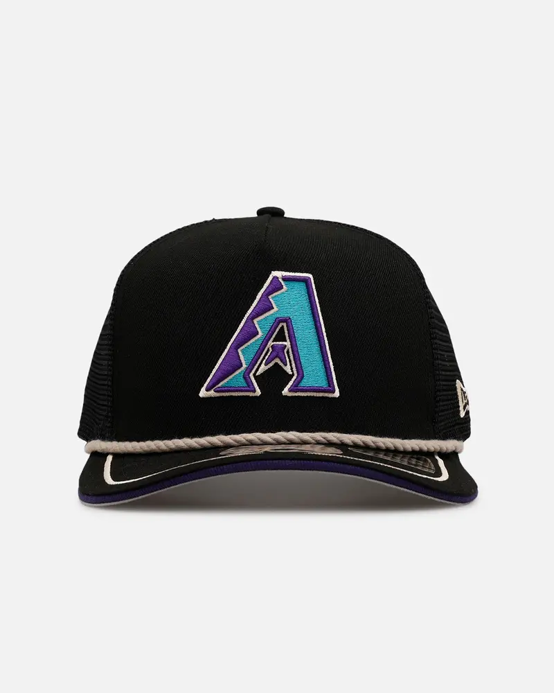 New Era Arizona Diamondbacks 'Spring Injection' 9Fifty A-Frame Trucker Snapback Black 1