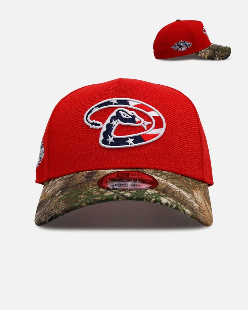 New Era Arizona Diamondbacks 'Stars And Stripes' 9Forty A-Frame Snapback Red 1