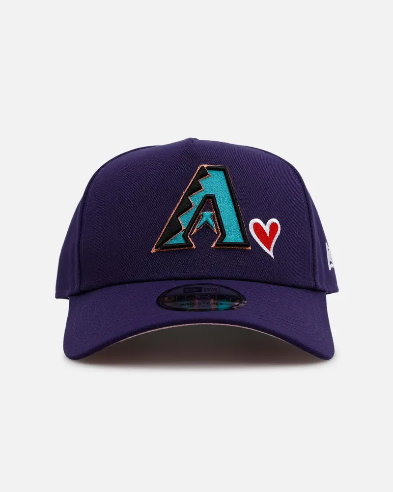 New Era Arizona Diamondbacks 'Team Color Hearts' 9Forty A-Frame Snapback Official Team Color 1