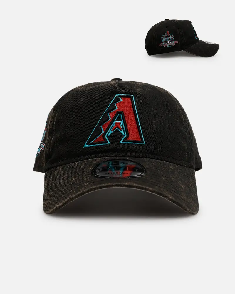 New Era Arizona Diamondbacks 'Washed Team Color' Unstructured 9Forty A-Frame Snapback Official Team Color 1