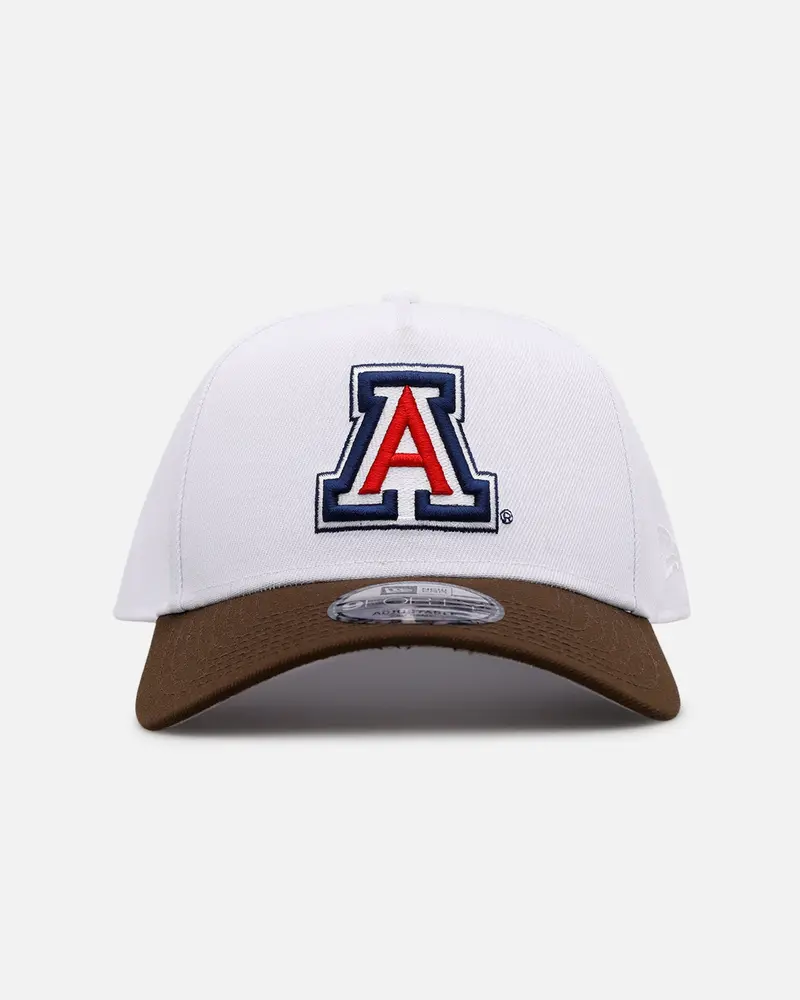 New Era Arizona Wildcats 'Walnut Visor' 9Forty A-Frame Snapback Walnut 1
