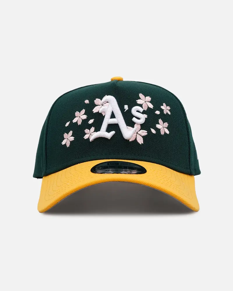 New Era Athletics 'Cherry Blossoms' 9Forty A-Frame Snapback Official Team Color 1