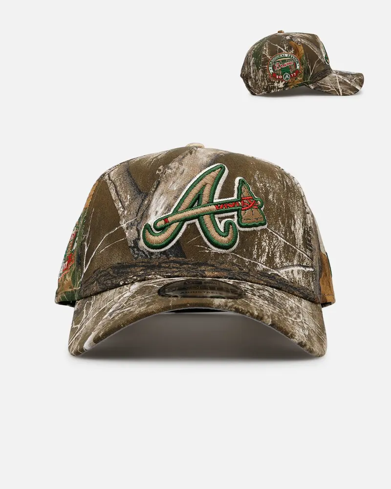 New Era Atlanta Braves 'Great Outdoors' 9Forty A-Frame Snapback Camo 1