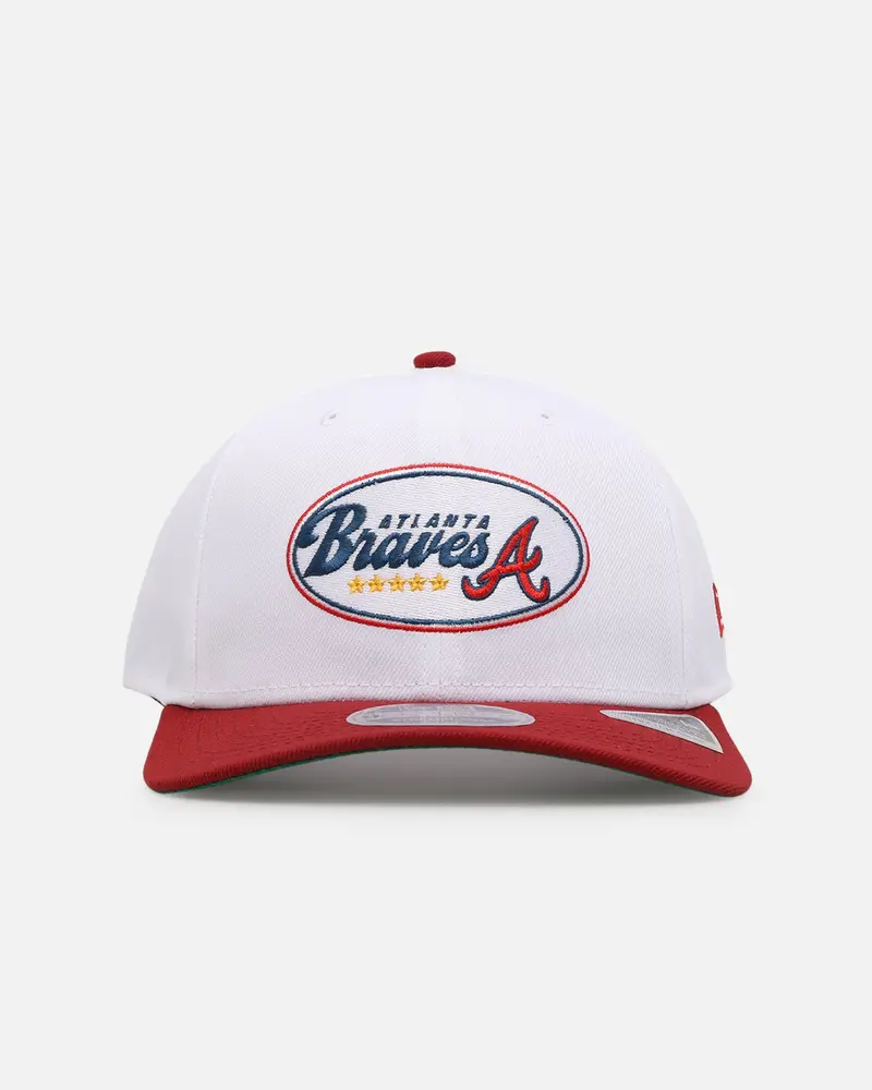 New Era Atlanta Braves "Independence Day" 9Seventy Snapback Chrome White 1