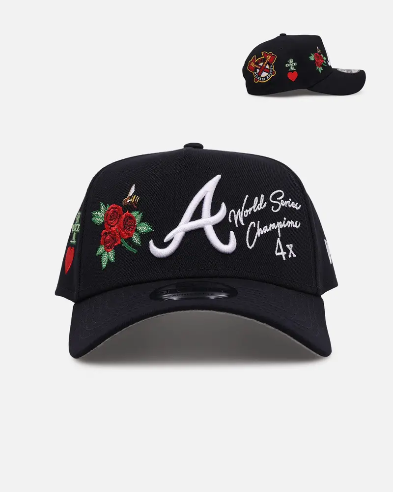 New Era Atlanta Braves 'One Love' 9Forty A-Frame Snapback Official Team Color 1