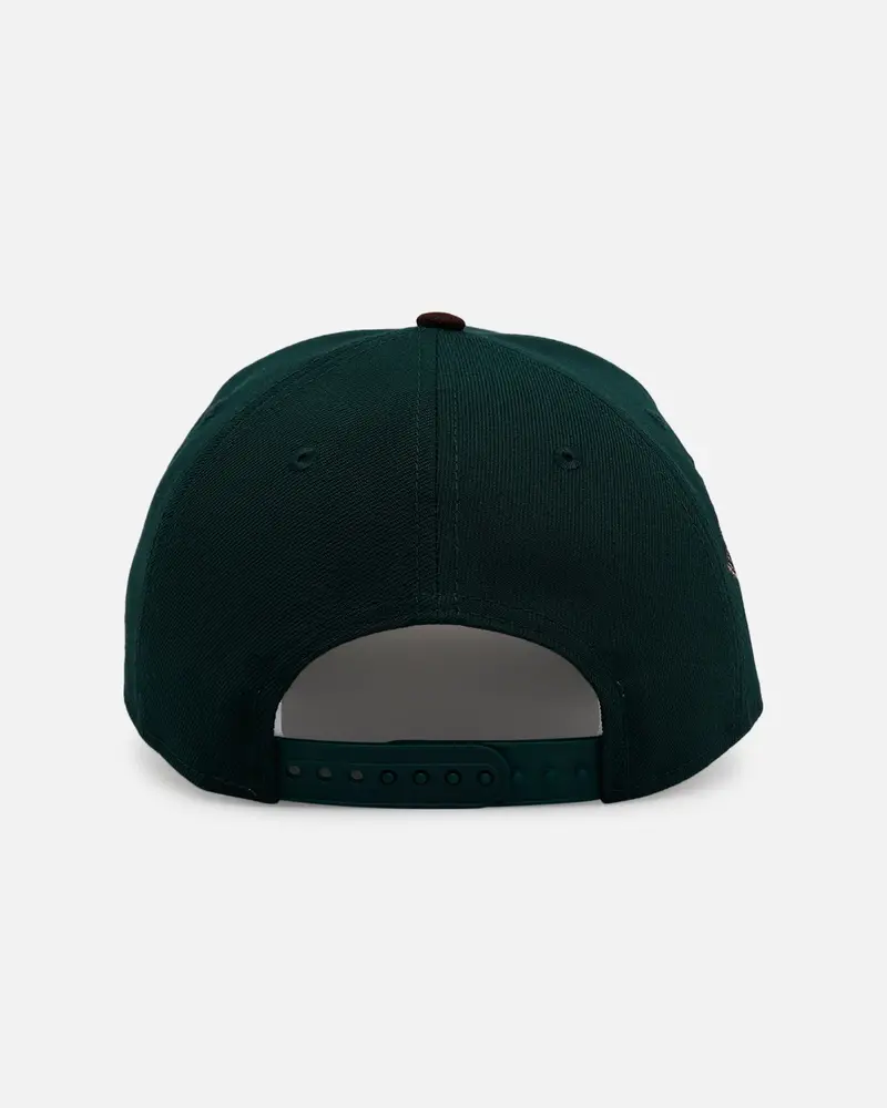 New Era Atlanta Braves 'Rainforest' 9Forty A-Frame Snapback Green/Brown 2