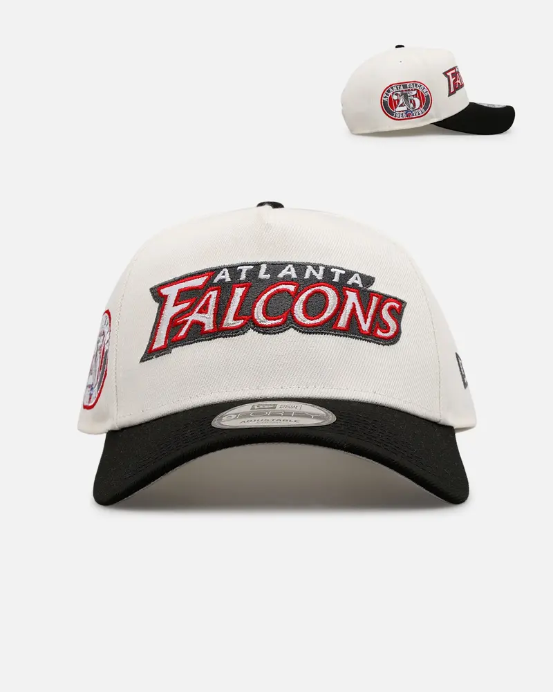 New Era Atlanta Falcons 'Chrome Metallic Wordmark' 9Forty A-Frame Snapback Chrome 1