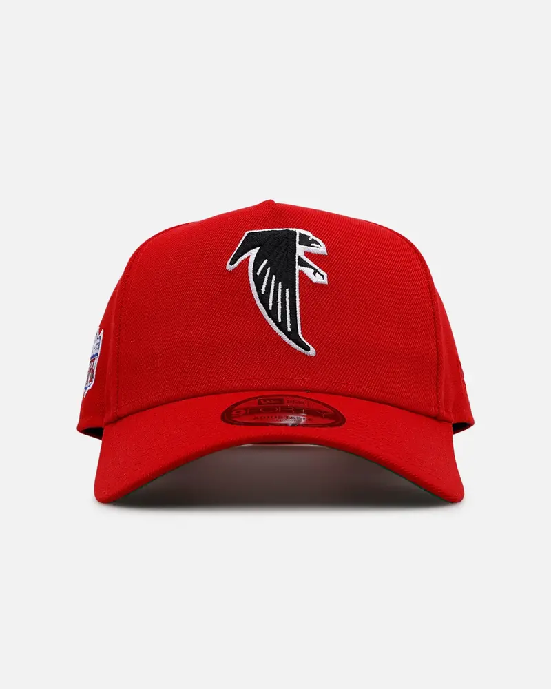 New Era Atlanta Falcons 'Throwback Bowl' 9Forty A-Frame Snapback Red 1
