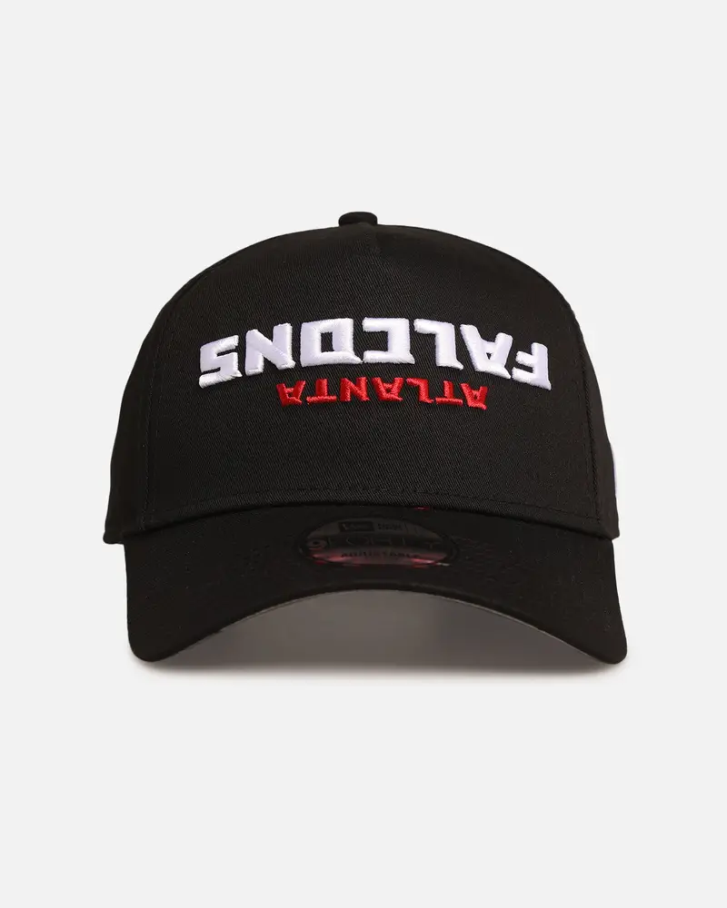 New Era Atlanta Falcons 'Upside Down Logo' 9Forty A-Frame Snapback Black 1