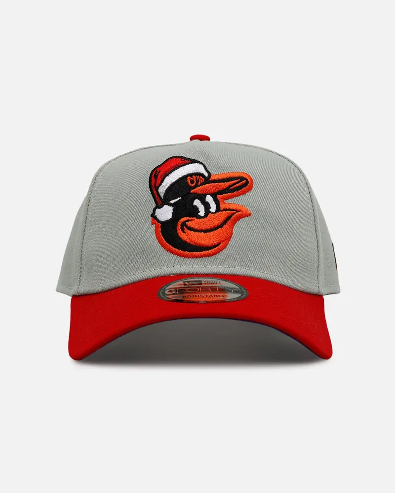 New Era Baltimore Orioles 'All I Want For Christmas' 9Forty A-Frame Snapback Green/Red 1