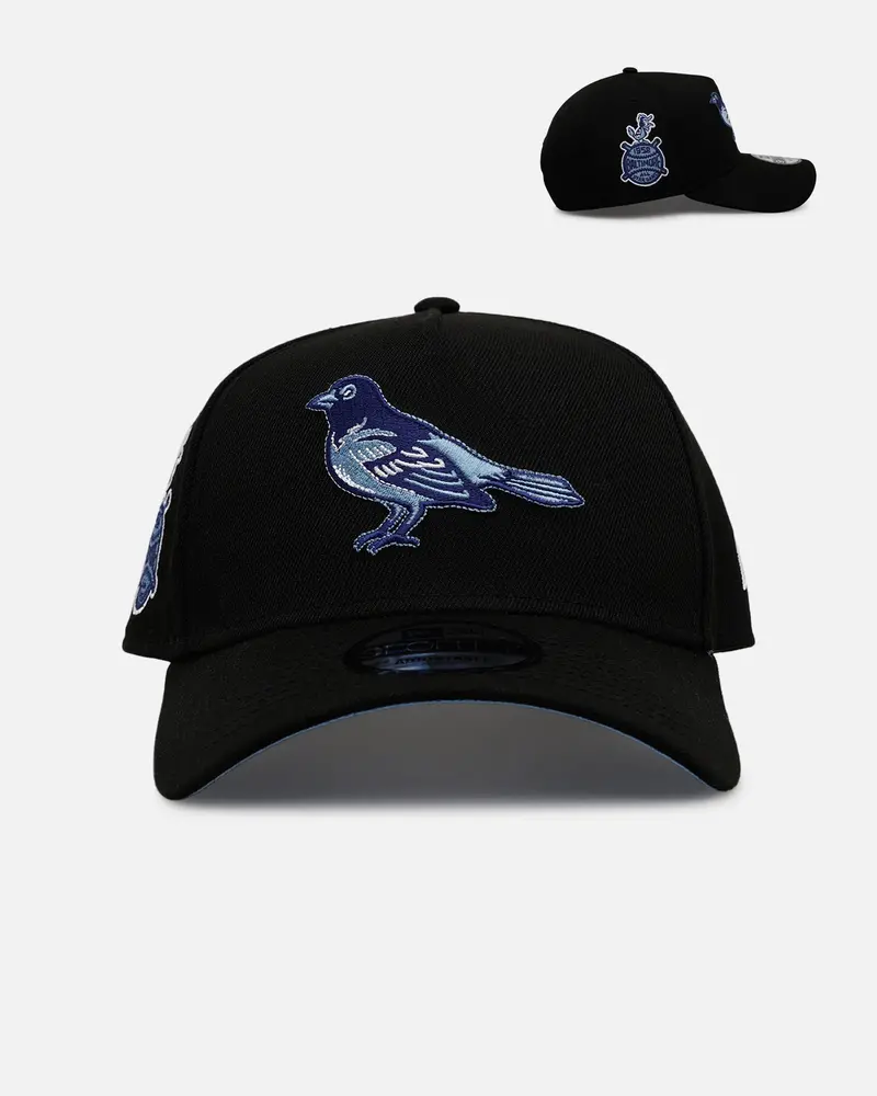 New Era Baltimore Orioles 'Black And Sky Blue' 9Forty A-Frame Snapback Black/Sky Blue 1