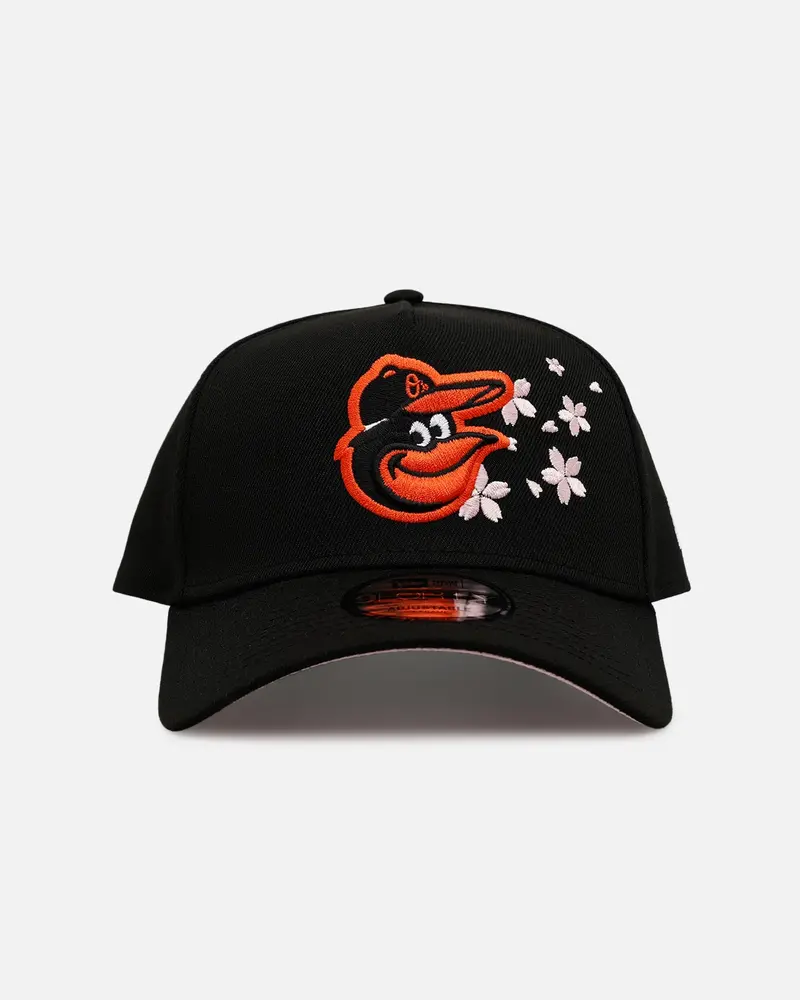 New Era Baltimore Orioles 'Cherry Blossoms' 9Forty A-Frame Snapback Official Team Color 1