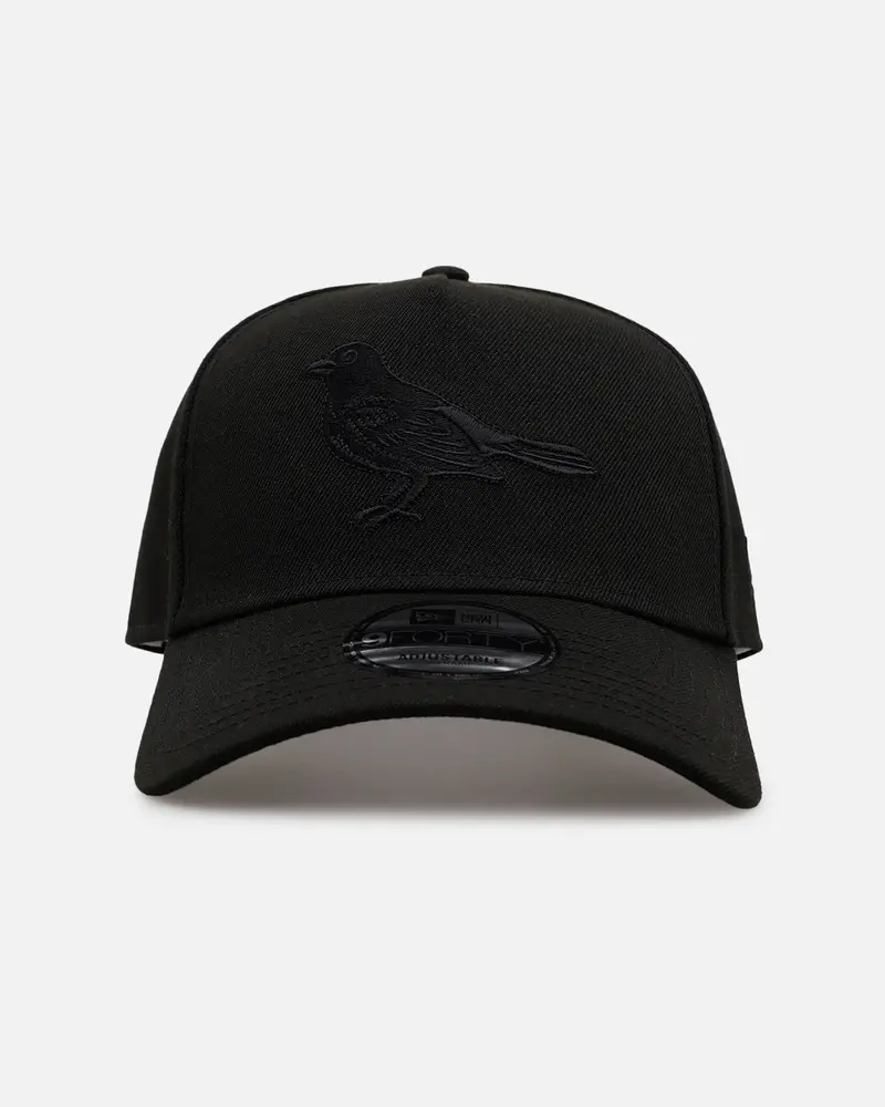New Era Baltimore Orioles 'Easy Black' 9Forty A-Frame Snapback Black/Black 1