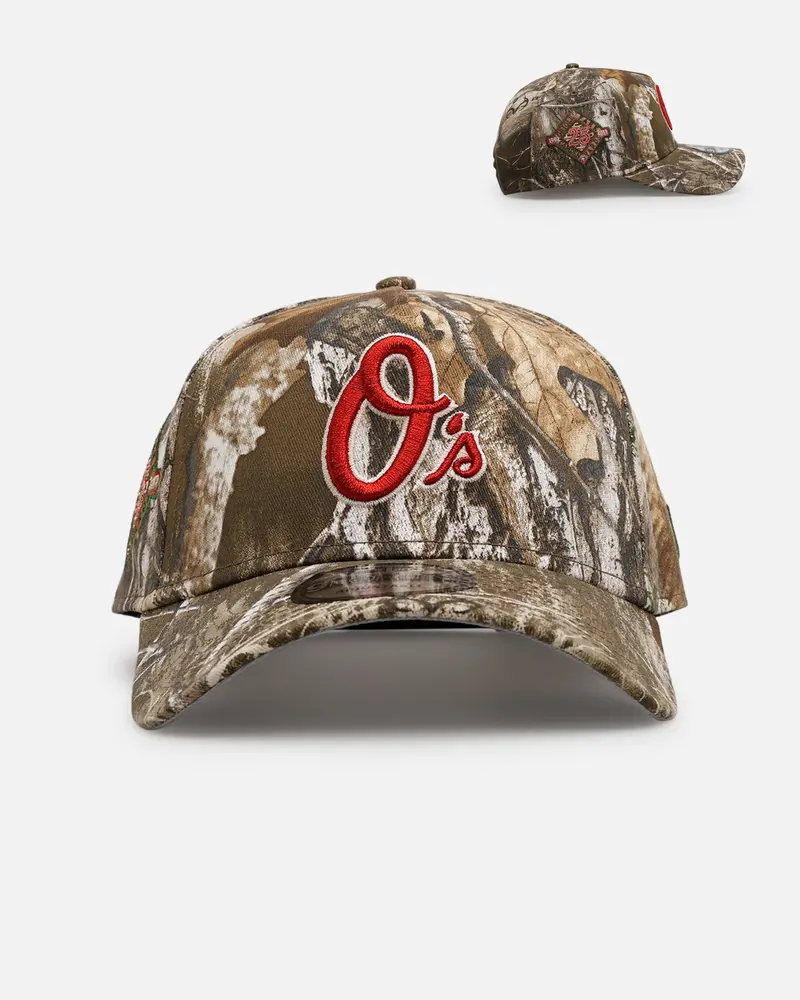 New Era Baltimore Orioles 'Great Outdoors' 9Forty A-Frame Snapback Camo 1