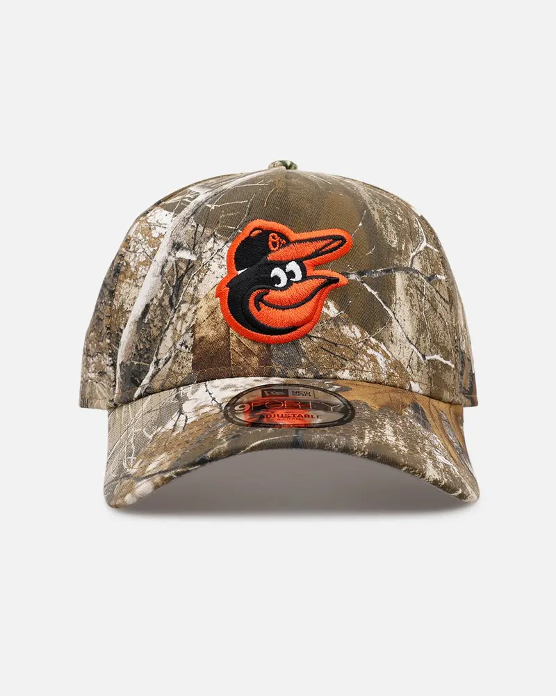 New Era Baltimore Orioles 'Great Outdoors Part Ii' 9Forty A-Frame Snapback Real Tree Camo 1