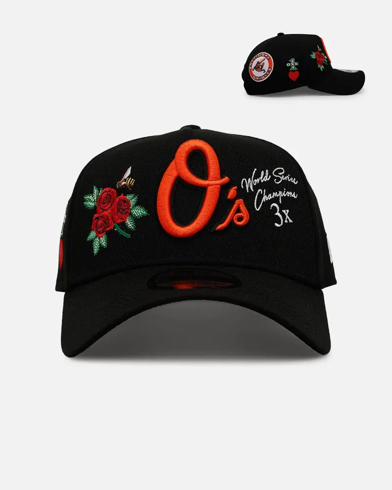 New Era Baltimore Orioles 'One Love' 9Forty A-Frame Snapback Official Team Color 1