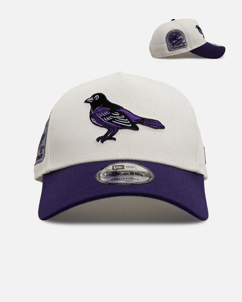 New Era Baltimore Orioles 'Purple Haze 2.0' 9Forty A-Frame Snapback Chrome/Purple 1