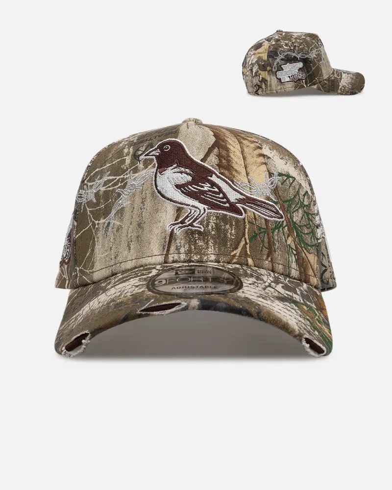 New Era Baltimore Orioles 'Realtree Grit 3.0' 9Forty A-Frame Snapback Realtree Edge 1