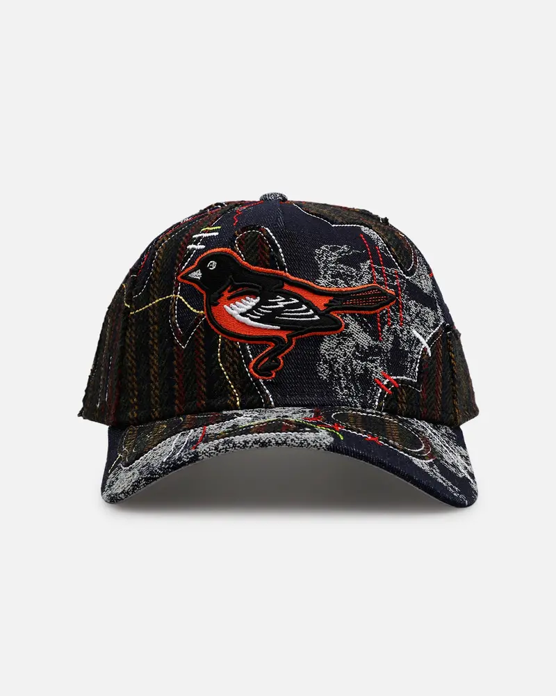 New Era Baltimore Orioles 'Running Stitch' 9Forty A-Frame Snapback Multi 1