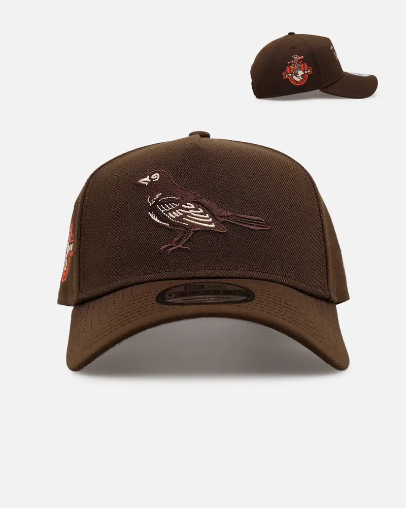 New Era Baltimore Orioles 'Stay Classy' 9Forty A-Frame Snapback Walnut 1