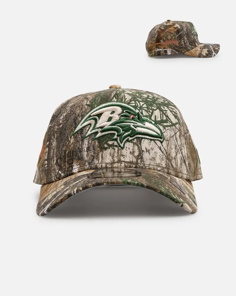 New Era Baltimore Ravens 'Great Outdoors' 9Forty A-Frame Snapback Camo 1