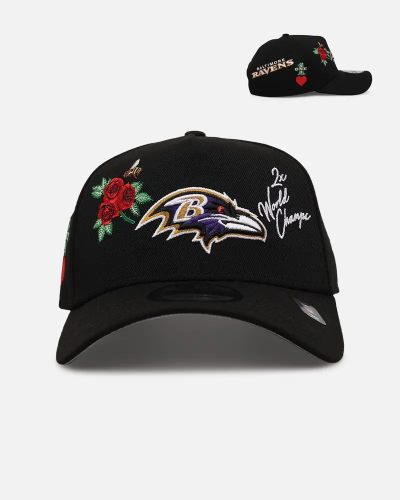 New Era Baltimore Ravens 'One Love' 9Forty A-Frame Snapback Official Team Color 1