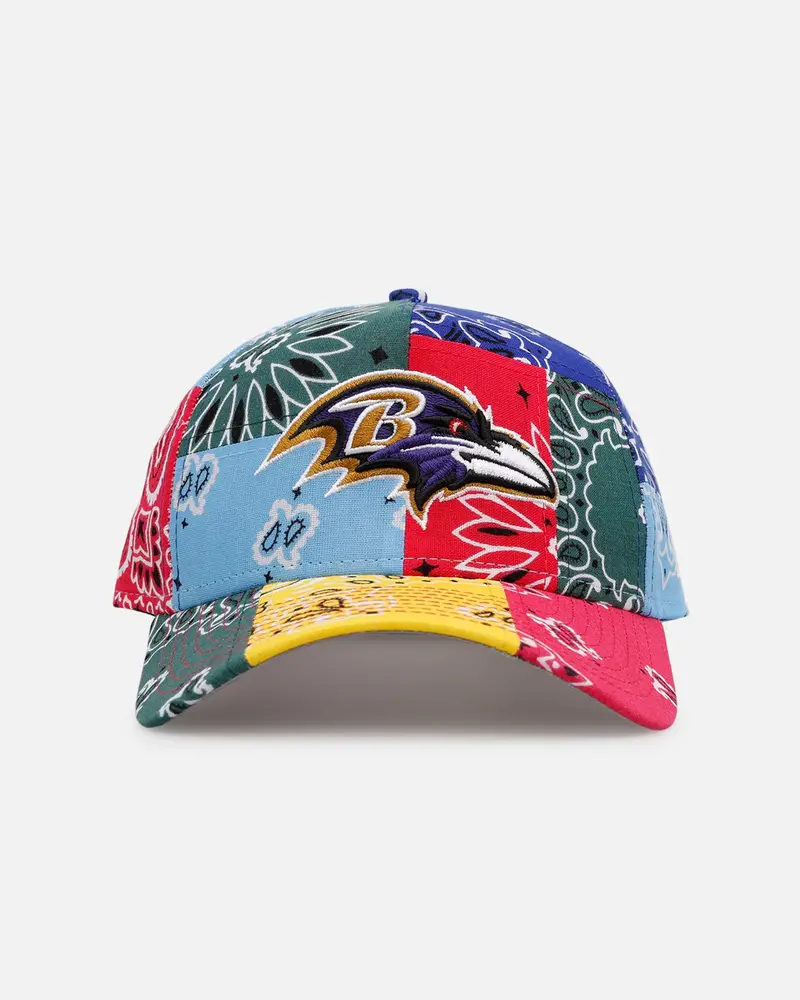 New Era Baltimore Ravens 'Paisley Patchwork' 9Forty A-Frame Snapback Multi 1