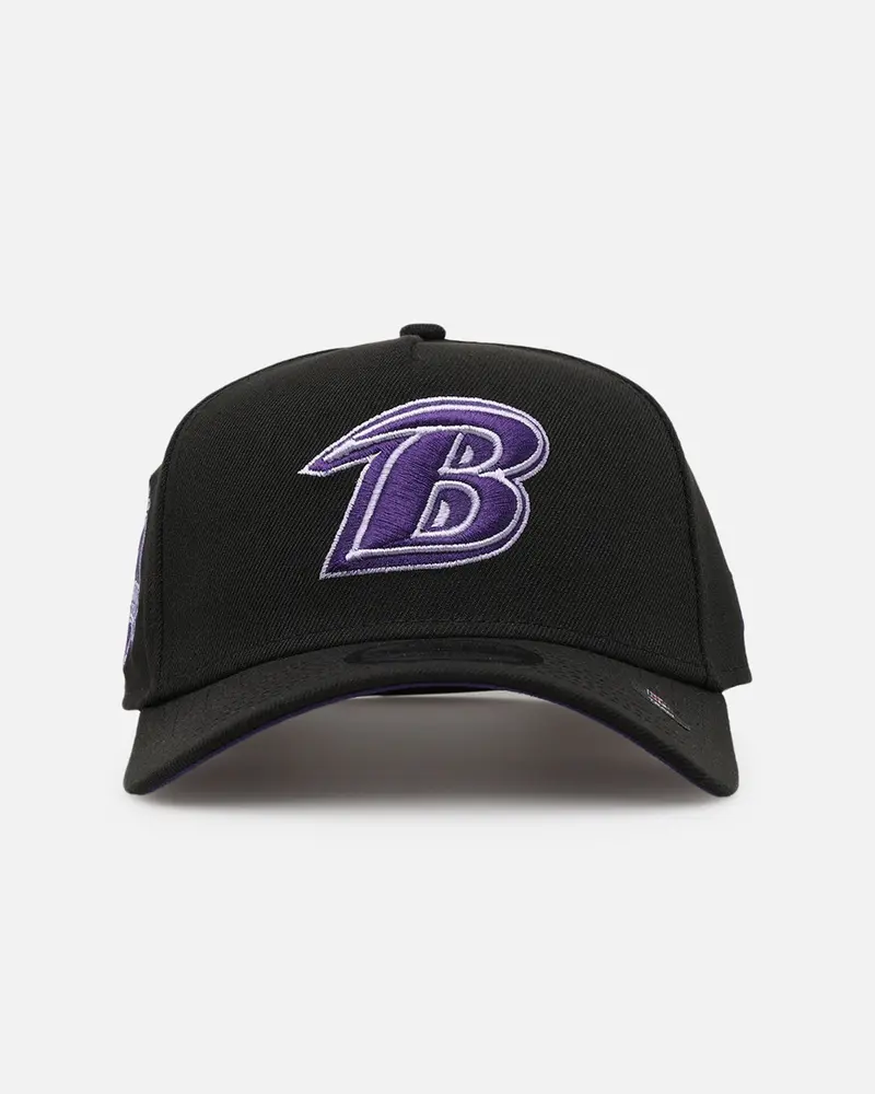 New Era Baltimore Ravens 'Purple Haze' 9Forty A-Frame Snapback Black/Purple 1